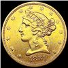 Image 1 : 1881-S $5 Gold Half Eagle CLOSELY UNCIRCULATED