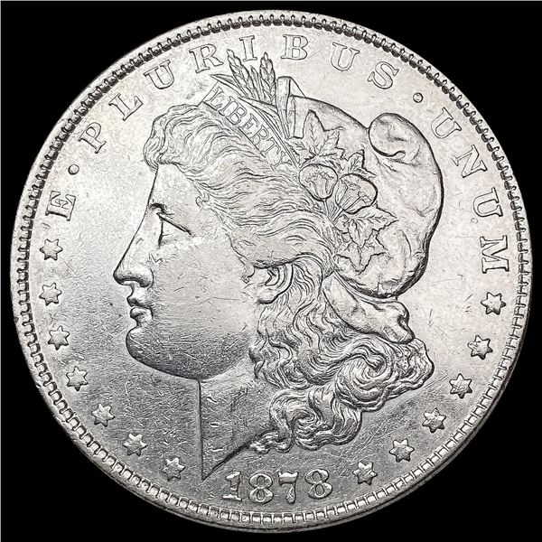 1878 8TF Morgan Silver Dollar CLOSELY UNCIRCULATED