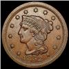 Image 1 : 1852 Braided Hair Large Cent CLOSELY UNCIRCULATED