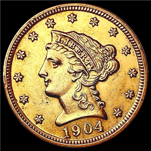 1904 $2.50 Gold Quarter Eagle UNCIRCULATED
