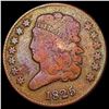 Image 1 : 1825 Classic Head Half Cent NICELY CIRCULATED