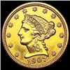 Image 1 : 1907 $2.50 Gold Quarter Eagle CLOSELY UNCIRCULATED