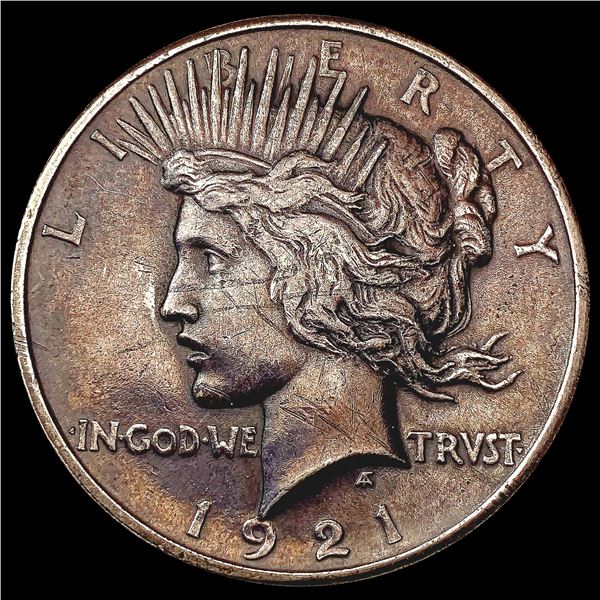 1921 Silver Peace Dollar CLOSELY UNCIRCULATED