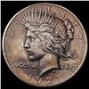 Image 1 : 1921 Silver Peace Dollar CLOSELY UNCIRCULATED