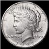 Image 1 : 1921 Silver Peace Dollar CLOSELY UNCIRCULATED