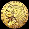 Image 1 : 1914-D $2.50 Gold Quarter Eagle UNCIRCULATED