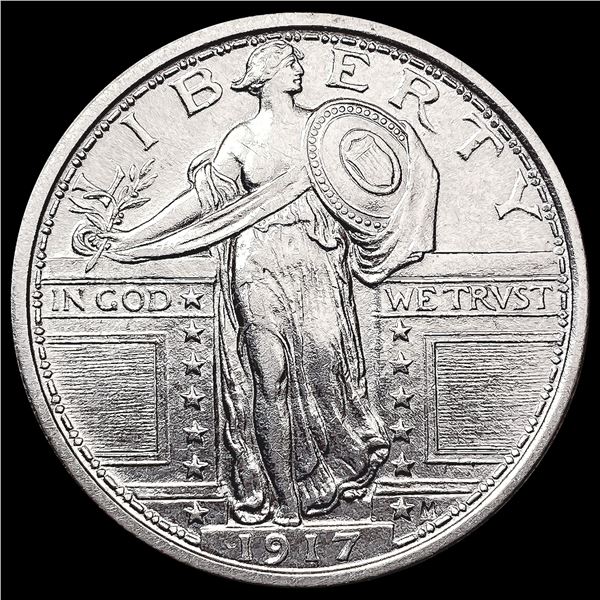1917 T1 Standing Liberty Quarter UNCIRCULATED