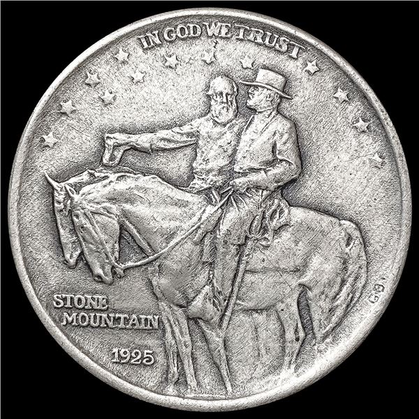 1925 Stone Mountain Half Dollar NEARLY UNCIRCULATE