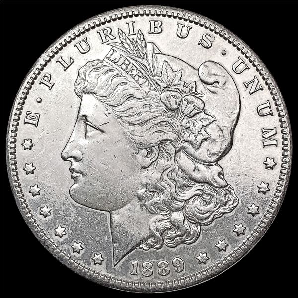 1889-S Morgan Silver Dollar NEARLY UNCIRCULATED