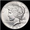 Image 1 : 1921 Silver Peace Dollar CLOSELY UNCIRCULATED