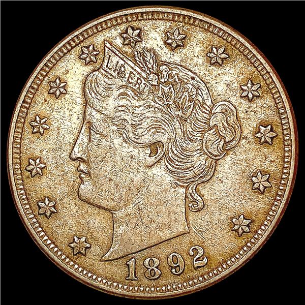 1892 Liberty Victory Nickel CLOSELY UNCIRCULATED
