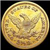 Image 2 : 1907 $2.50 Gold Quarter Eagle CLOSELY UNCIRCULATED