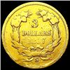 Image 2 : 1857-S $3 Gold Piece NICELY CIRCULATED