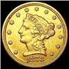 Image 1 : 1878-S $2.50 Gold Quarter Eagle UNCIRCULATED