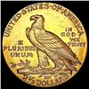 Image 2 : 1909 $2.50 Gold Quarter Eagle NEARLY UNCIRCULATED
