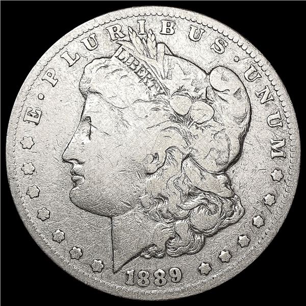 1889-CC Morgan Silver Dollar NICELY CIRCULATED