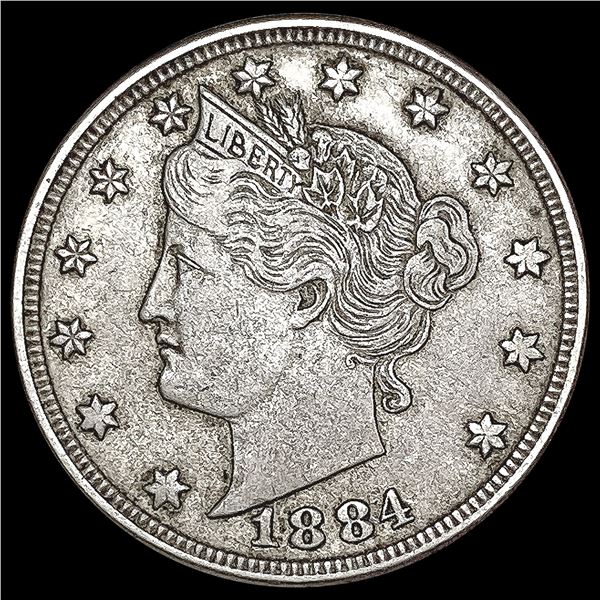 1884 Liberty Victory Nickel LIGHTLY CIRCULATED