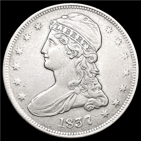 1837 Capped Bust Half Dollar CLOSELY UNCIRCULATED