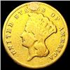 Image 1 : 1857-S $3 Gold Piece NICELY CIRCULATED