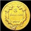 Image 2 : 1857-S $3 Gold Piece NICELY CIRCULATED
