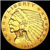 Image 1 : 1910 $2.50 Gold Quarter Eagle NEARLY UNCIRCULATED