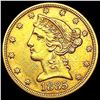 Image 1 : 1885 $5 Gold Half Eagle NEARLY UNCIRCULATED