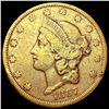 Image 1 : 1867-S $20 Gold Double Eagle NICELY CIRCULATED