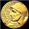 Image 1 : 1915-S Pan-Pac Rare Gold Dollar CLOSELY UNCIRCULAT