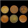 Image 2 : [6] 1863-64 Civil War Tokens ABOUT UNCIRCULATED