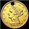Image 1 : 1845 $2.50 Gold Quarter Eagle HIGH GRADE