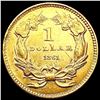 Image 2 : 1861 $3 Gold Piece UNCIRCULATED