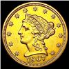 Image 1 : 1907 $2.50 Gold Quarter Eagle UNCIRCULATED