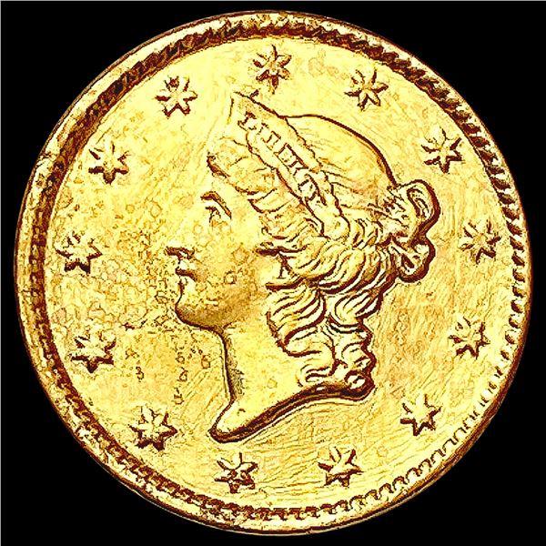 1851 Rare Gold Dollar HIGH GRADE