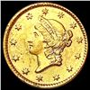 Image 1 : 1851 Rare Gold Dollar HIGH GRADE