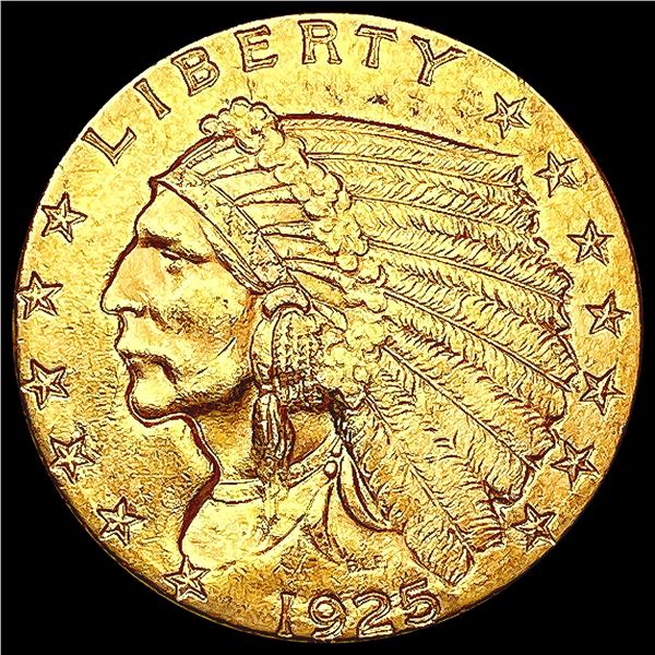 1925-D $2.50 Gold Quarter Eagle UNCIRCULATED