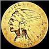 Image 1 : 1913 $2.50 Gold Quarter Eagle NICELY CIRCULATED