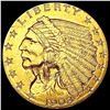 Image 1 : 1908 $2.50 Gold Quarter Eagle CLOSELY UNCIRCULATED