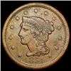 Image 1 : 1851 Braided Hair Large Cent CLOSELY UNCIRCULATED