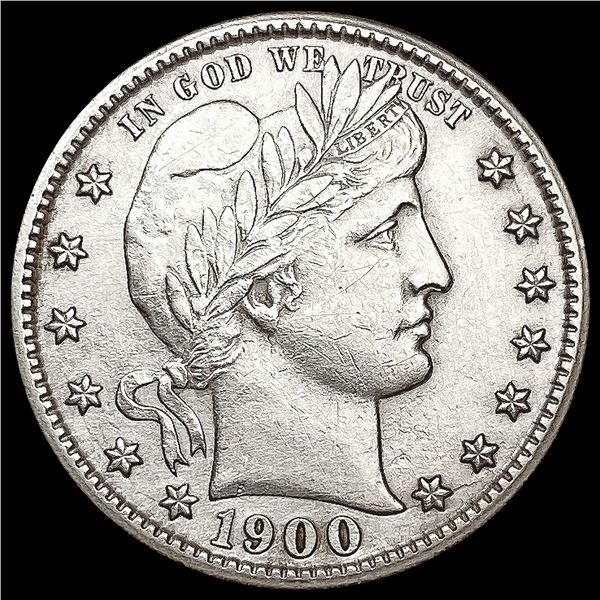 1900-S Barber Quarter UNCIRCULATED