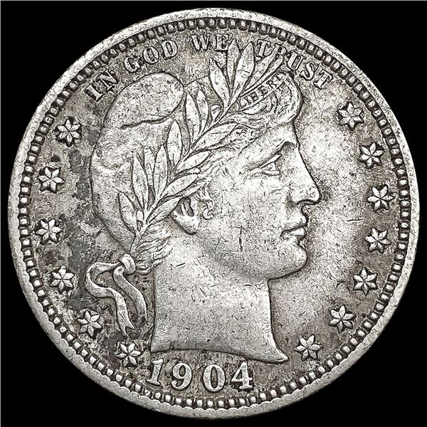 1904 Barber Quarter CLOSELY UNCIRCULATED