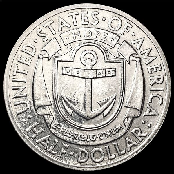 1936 Rhode Island Half Dollar CHOICE BU