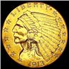 Image 1 : 1913 $2.50 Gold Quarter Eagle CLOSELY UNCIRCULATED