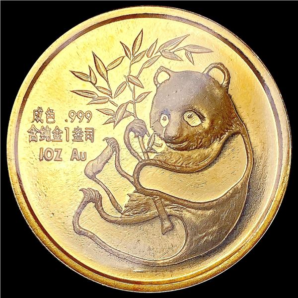 1987 China 1oz Gold Panda GEM PROOF