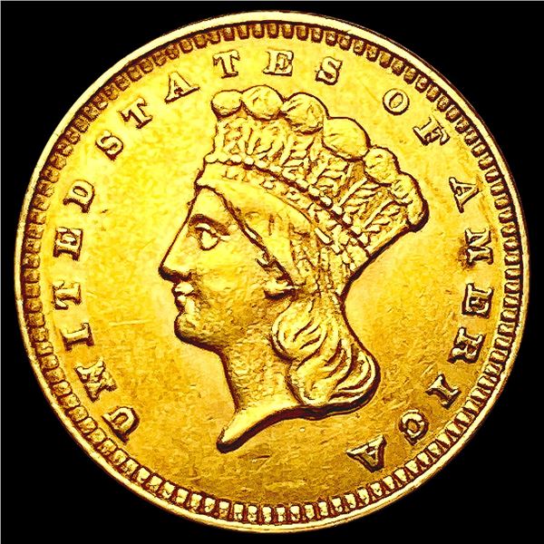 1874 Rare Gold Dollar UNCIRCULATED