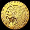 Image 1 : 1913 $2.50 Gold Quarter Eagle CLOSELY UNCIRCULATED