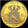 Image 2 : 1875 Netherlands .1947oz Gold 10 Gulden CHOICE BU