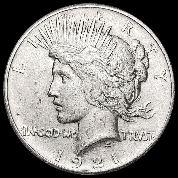 1921 Silver Peace Dollar CLOSELY UNCIRCULATED