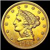 Image 1 : 1906 $2.50 Gold Quarter Eagle UNCIRCULATED