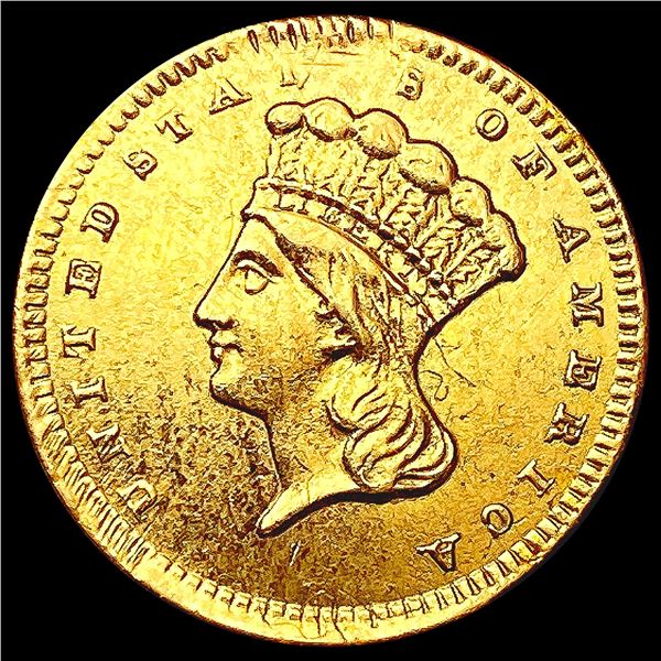 1856 Rare Gold Dollar CLOSELY UNCIRCULATED