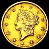 Image 1 : 1849-O Rare Gold Dollar CLOSELY UNCIRCULATED